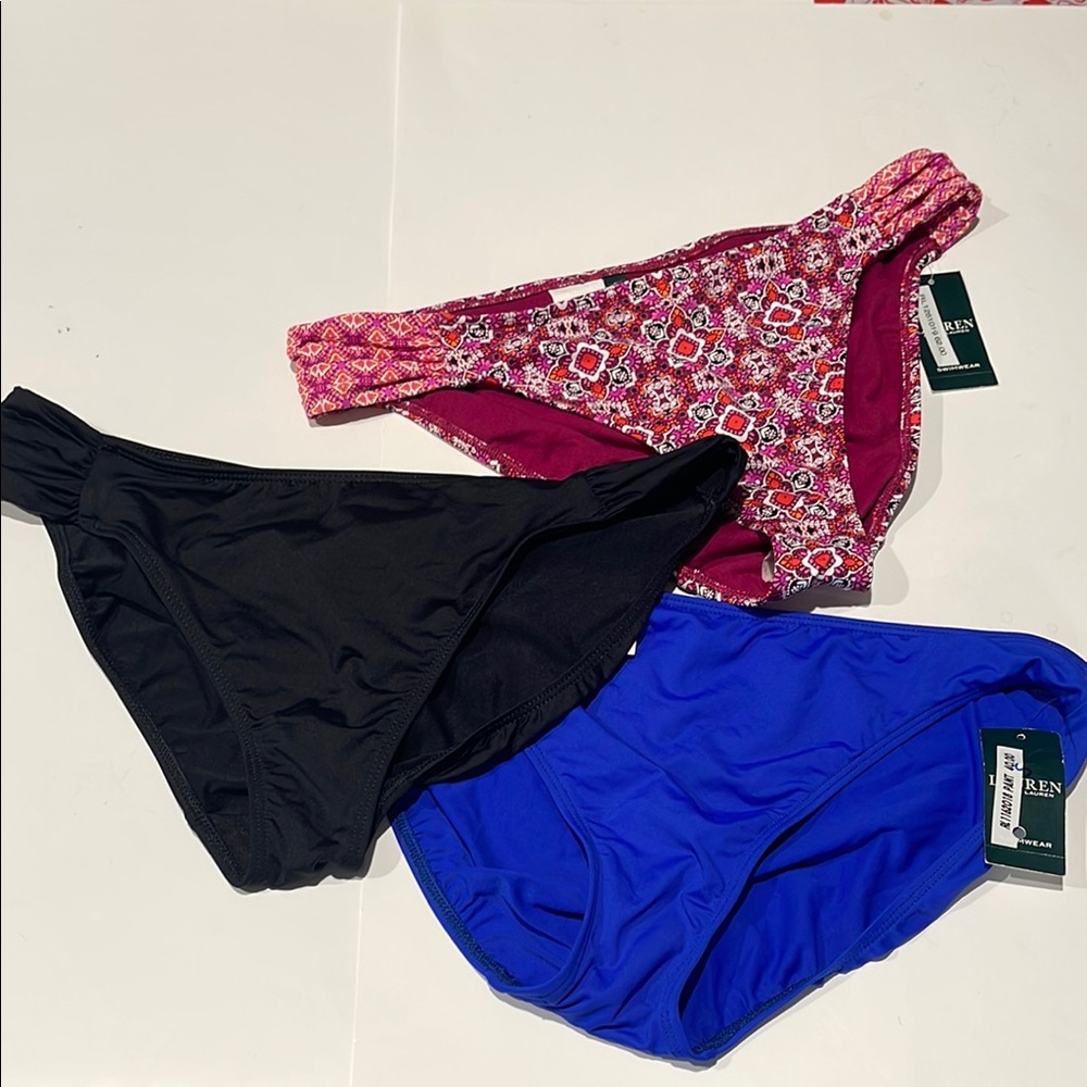 Ralph Lauren NWT swim bikini bottom bundle 14